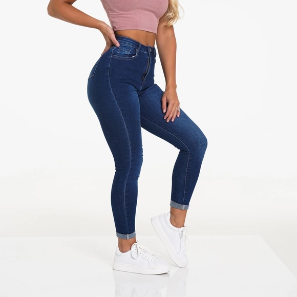 NVGTN Denim - NVGTN Navishape Dark Wash Jeans